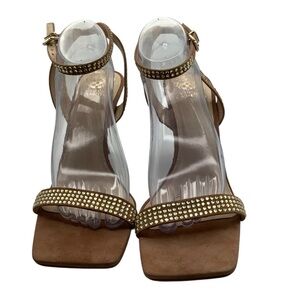 chinese dress ladies Amazon.com | Vince Camuto Women's Penelopy Dress Sandals - Dark Buff Patent,  Size 9.5M
